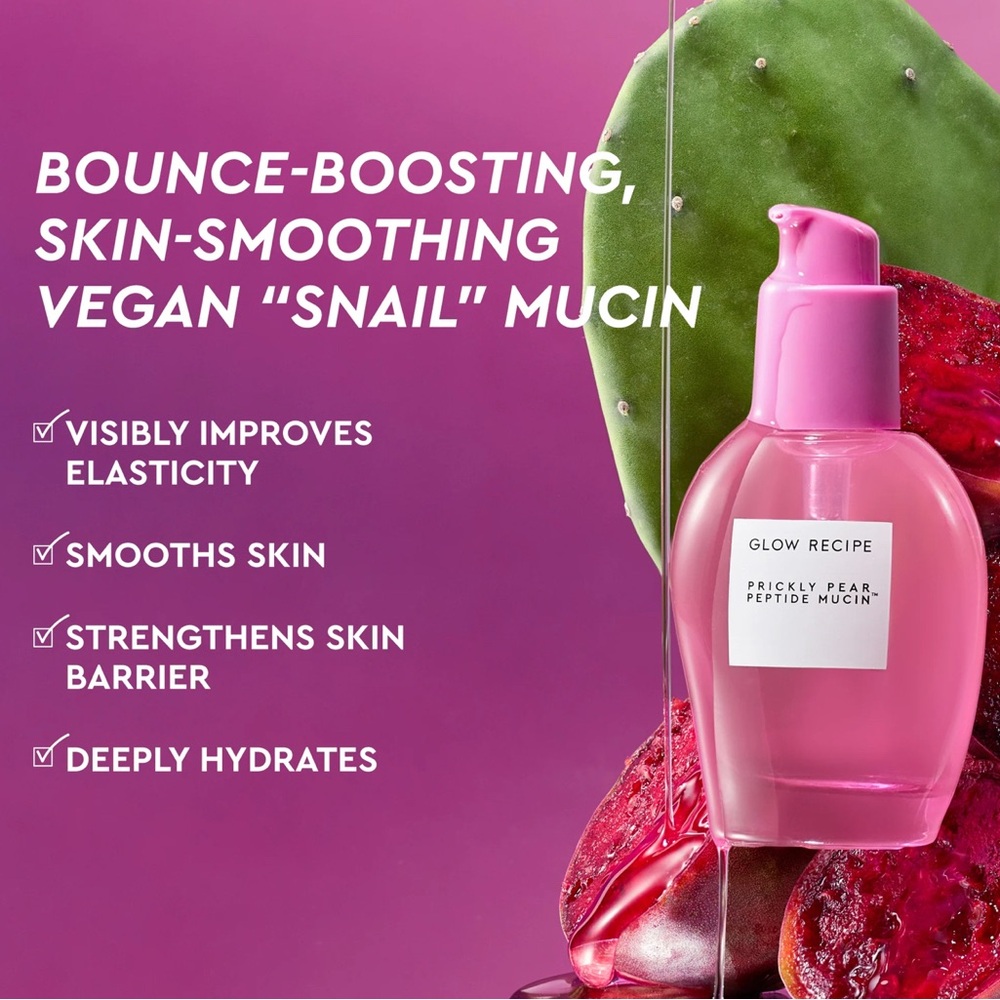 NEW Glow Recipe Prickly Pear Peptide Mucin - Picture 3 of 5